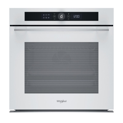 Whirlpool Духовий шафа електричний, 73л, A+, дисплей, конвекція, піроліз, телескопічні напрямні, білий