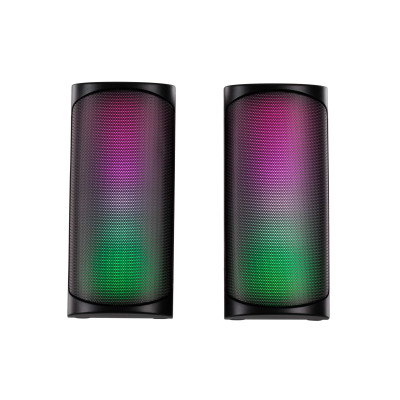 2E Акустична система PCS231 RGB Matrix, 2.0, USB, Black