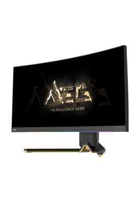 MSI Монітор 34.18" MEG342C-QD 2xHDMI, DP, USB-C, 4xUSB, Audio, OLED, 3440x1440, 21:9, 175Hz, 0.03ms, DCI-P3 99.3%, CURVED, FreeSync, HAS, HDR400