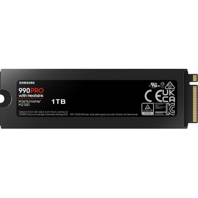 Samsung Накопичувач SSD M.2 1TB PCIe 4.0 990PRO + радіатор