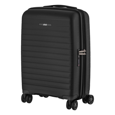 2E Валіза, Aero, поліпропілен, мала, 35/44 л, TSA, 4 колеса, EXP, чорна 2E Валіза, Aero, поліпропілен, мала, 35/44 л, TSA, 4 колеса, EXP, чорна