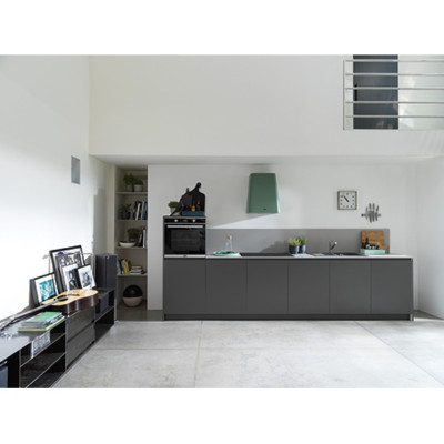 Franke Духовий шафа електричний, 71л, піроліз, сенсорне управління, дисплей, таймер, чорний+нерж