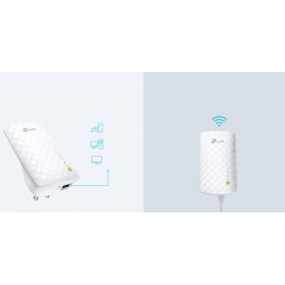 TP-Link Повторювач Wi-Fi сигналу RE220 AC750 1xFE LAN