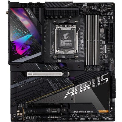 Gigabyte Материнська плата X670E AORUS XTREME X670 sAM5 4xDDR5 M.2 Wi-Fi BT HDMI BT EATX