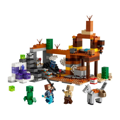 LEGO Конструктор Minecraft Покинута шахта у безплідних землях