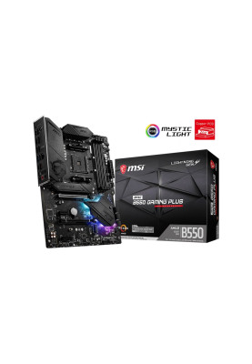 MSI Материнська плата MPG B550 GAMING PLUS sAM4 B550 4xDDR4 HDMI DP ATX