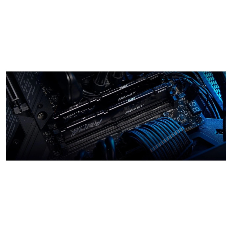 Kingston Пам'ять ПК DDR5 64GB KIT (32GBx2) 6000 FURY Beast EXPO