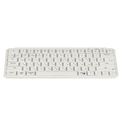Keychron Клавіатура мембрана B1 Pro, USB/WL/BT, ivory white