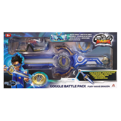 Infinity Nado Набір VI Goggle Battle Pack дзиґа та аксесуари