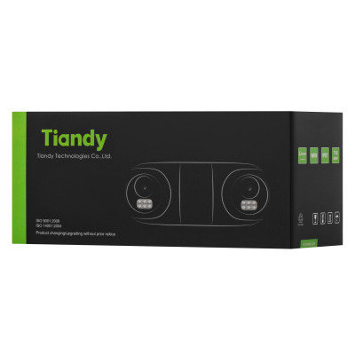 Tiandy Камера IP TC-C32RN, 2MP, Dual Bullet, 2.8mm, f/1.6, IR50m, PoE, IP67