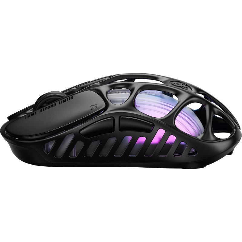 GravaStar Миша Mercury X Pro, 8K, BT/WL/USB-A, RGB, чорний