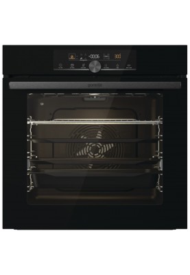 Gorenje Шафа духова електрична, 77л, дисплей, піроліз, A+, чорний