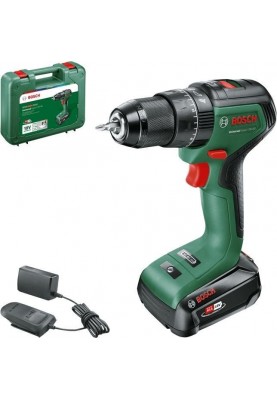 Bosch Шурупокрут-дриль акумуляторний UniversalImpact 18V-60 18В 1х2А·год 60Нм 0-500·0-1900об·хв кейс ЗП 1.3кг