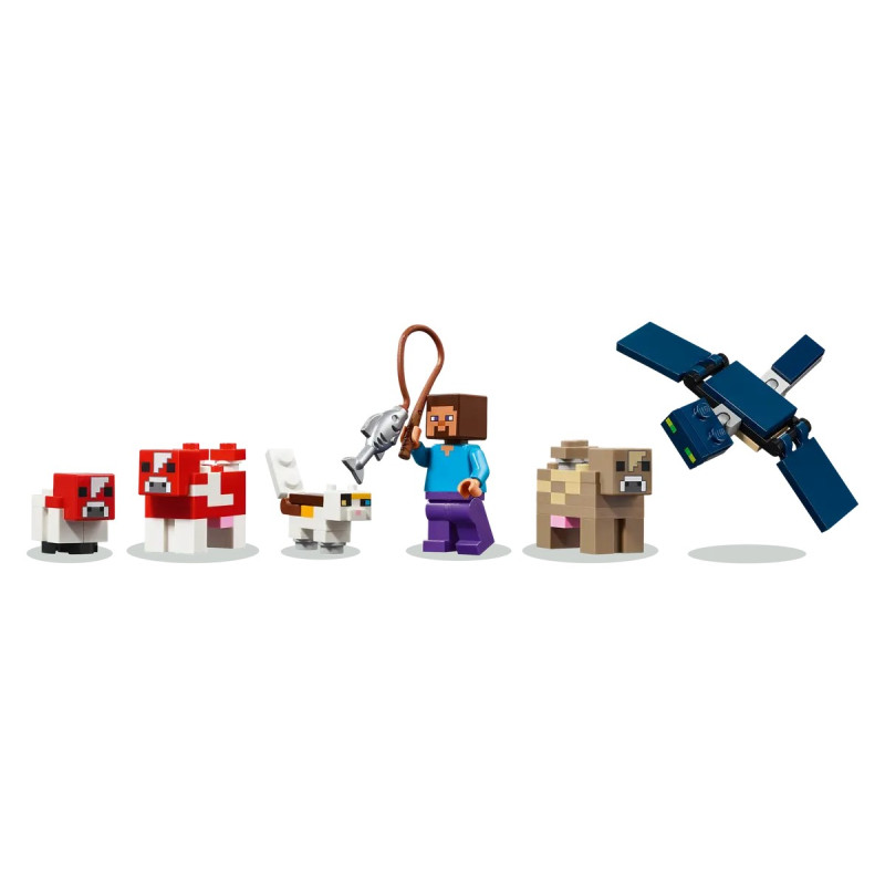 LEGO Конструктор Minecraft Грибний будинок