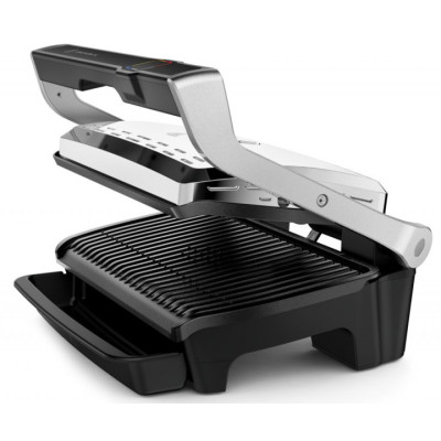 Tefal Гриль притискний OptiGrill Elite XL 2200Вт, темп. режимів-16, з'ємні пластини, метал