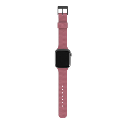 UAG Ремінець [U] для Apple Watch 44/42 Dot Silicone, Dusty Rose