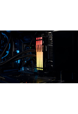Kingston Пам'ять до ПК DDR5 5600 8GB Beast Black RGB