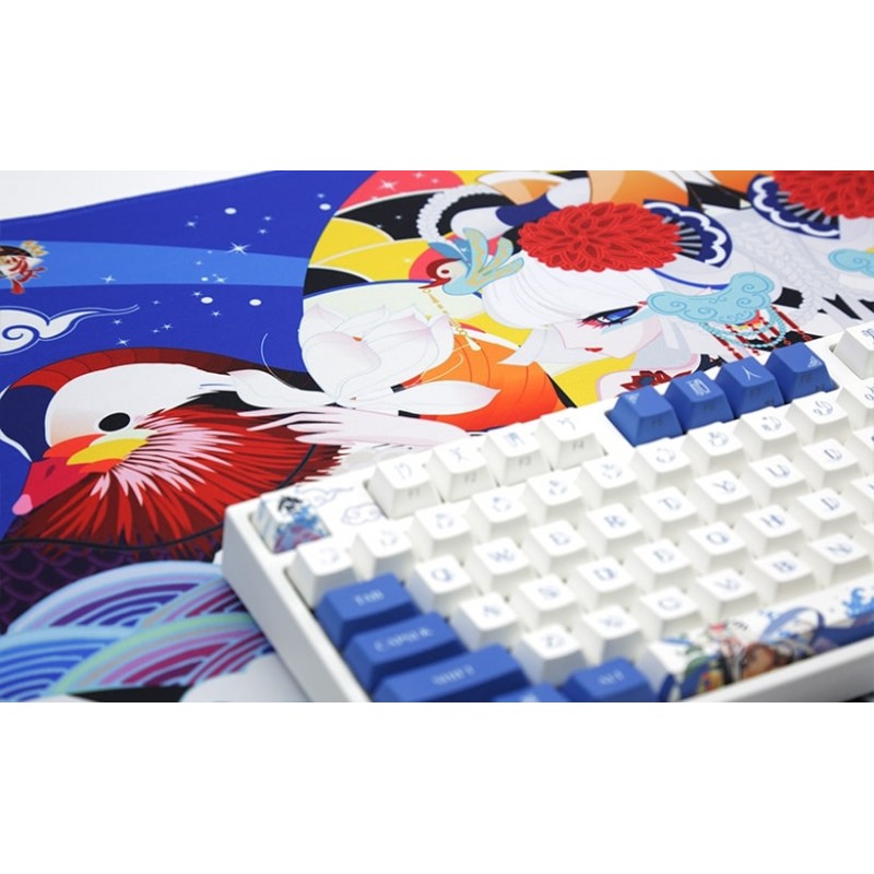 Varmilo Килимок для миші Lovebirds Blue Desk Mat XL (900х400х3мм)