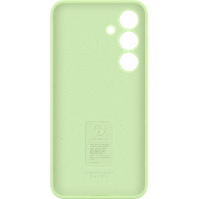 Samsung Чохол для Galaxy S24 (S921), Silicone Case, зелений світлий
