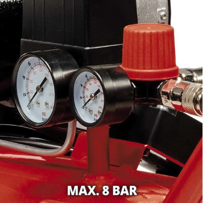 Einhell Компрессор повітряний безмасляний TE-AC 270/50 Silent Plus, 1500Вт, 50л, 270л/хв, 8бар, 54дБ, 4 циліндри, 42.6кг Einhell Компрессор повітряний безмасляний TE-AC 270/50 Silent Plus, 1500Вт, 50л, 270л/хв, 8бар, 54дБ, 4 циліндри, 42.6кг
