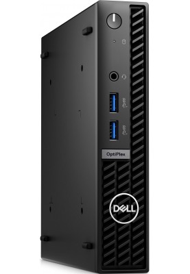 Dell Комп'ютер персональний неттоп OptiPlex 7010 MFF, Intel i5-12500T, 8GB, F512GB, UMA,  кл+м, Lin