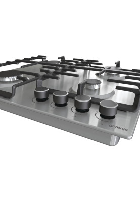 Gorenje Комплект духовка електрична BO6735E02X + поверхня газова (G642ABX), 743551, нерж