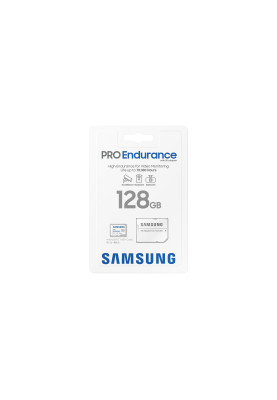 Samsung Карта пам'яті microSD 128GB C10 UHS-I R180MB/s PRO Endurance + SD
