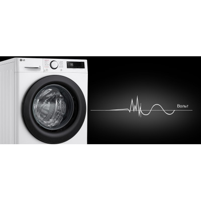 LG Пральна машина фронтальна, 9кг, 1200, A, 48см, дисплей, пара, інвертор, білий