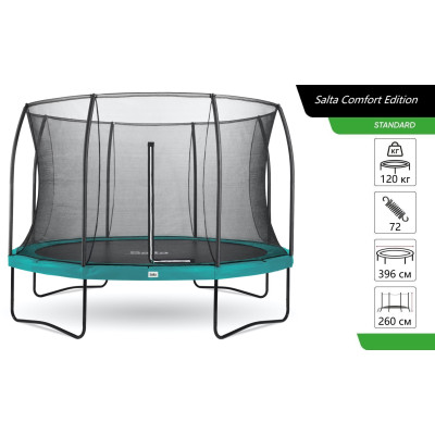 Salta Comfort Edition круглий 396 см Green