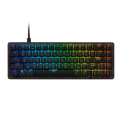 HyperX Клавіатура механічна HyperX Alloy Origins 2 65key, Red, USB-A, Hot-Swap, EN/UA, RGB, чорний