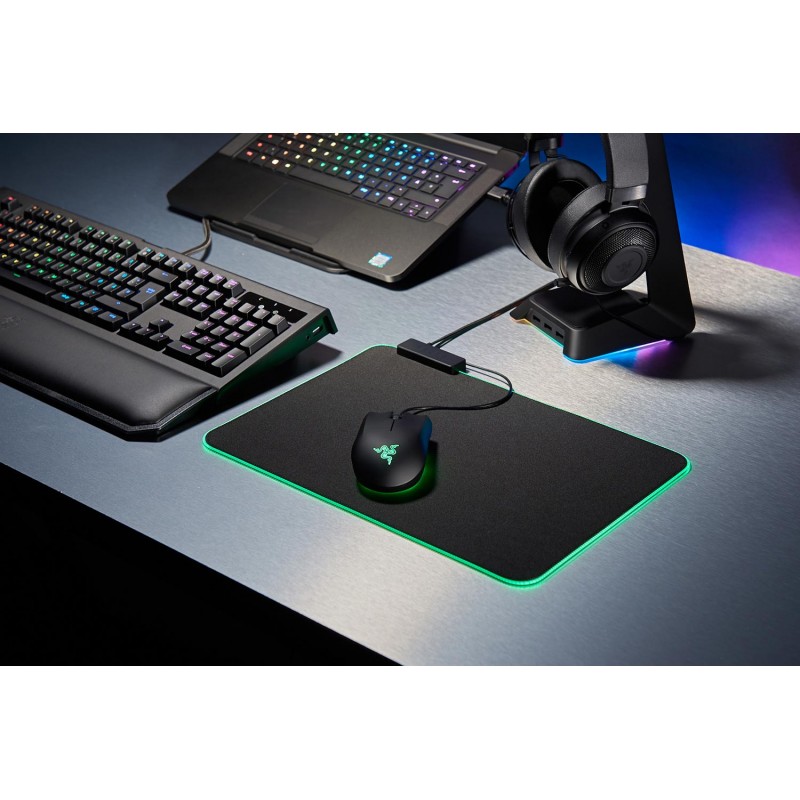 Razer Ігрова поверхня Goliathus Extended Chroma XXL Black (920х294х3мм)