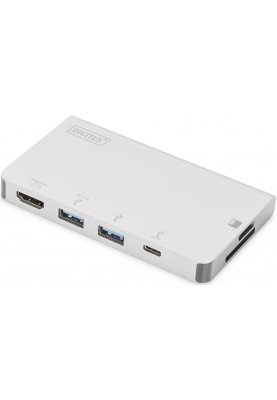 Digitus Док-станція Travel USB-C, 6 Port