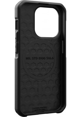 UAG Чохол для Apple iPhone 15 Pro Max Metropolis LT Magsafe, Kevlar Black