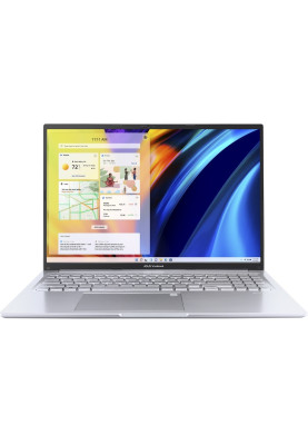 ASUS Ноутбук Vivobook 16 X1605ZA-MB316 16" WUXGA IPS, Intel i3-1215U, 16GB, F512GB, UMA, NoOS, Сріблястий