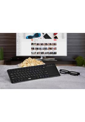 2E Клавіатура ножнична KT100 78key, WL, EN/UK, чорний