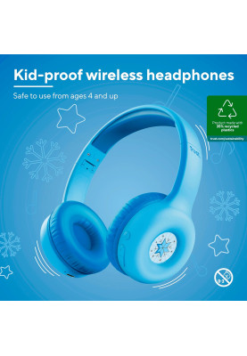 Trust Навушники On-ear Nouna Kids, Wireless, Mic, Синій