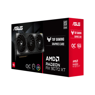 ASUS Відеокарта Radeon RX 9070 XT 16GB GDDR6 OC TUF-RX9070XT-O16G-GAMING