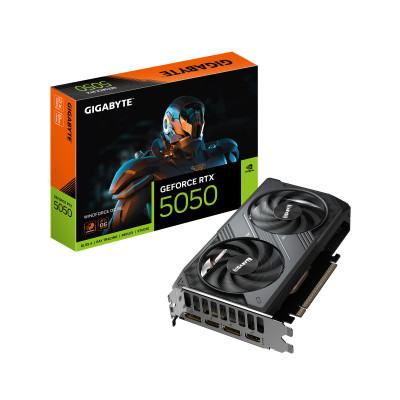 Gigabyte Відеокарта GeForce RTX 5050 8GB GDDR6 WINDFORCE 2 OC