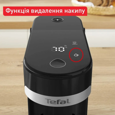 Tefal Електрочайник-диспенсер Tefal Instant Hot Water 2л, 5 темп.реж, миттєве нагрівання, сенc. управління, чорний Tefal Електрочайник-диспенсер Tefal Instant Hot Water 2л, 5 темп.реж, миттєве нагрівання, сенc. управління, чорний