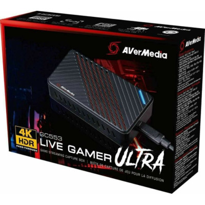 AVerMedia Пристрій захоплення відео Live Gamer Ultra GC553 Black