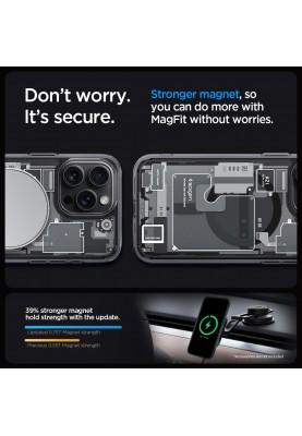 Spigen Чохол для Apple iPhone 15 Pro Max Ultra Hybrid MagFit, Zero One