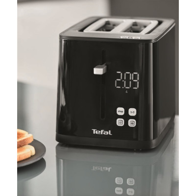 Tefal Тостер Digital, 850Вт, пластик, LED дисплей, чорний Tefal Тостер Digital, 850Вт, пластик, LED дисплей, чорний