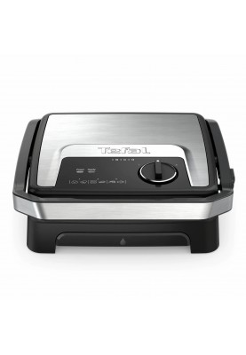 Tefal Гриль притискний Inicio Classic 2000Вт, темп. режимів-3, метал, чорний