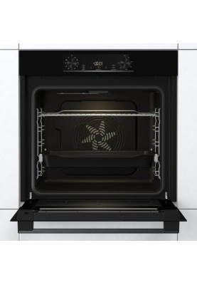 Gorenje Комплект (духовка електрична BO6735E05B + поверхня газова на склі GTW641EB), 743549, чорний