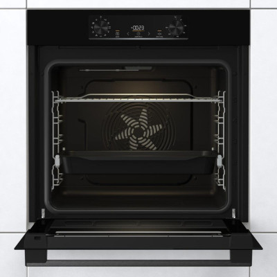 Gorenje Комплект (духовка електрична BO6735E05B + поверхня газова на склі GTW641EB), 743549, чорний