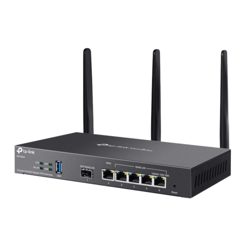 TP-Link Мультисервісний Маршрутизатор  ER706W AX3000 4xGE LAN/WAN, 1xGE WAN, 1xSFP, 1xUSB3.0