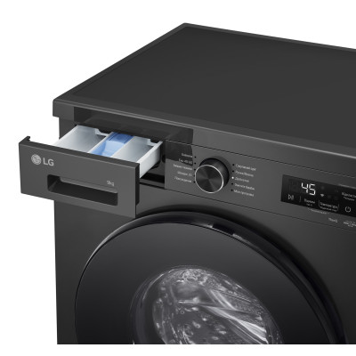LG Пральна машина фронтальна, 9кг, 1400, A, 55см,