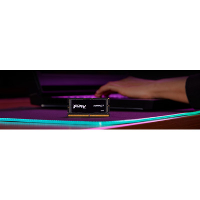 Kingston Пам'ять ноутбука DDR5 64GB KIT (32GBx2) 5600 FURY Impact PnP