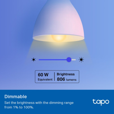 TP-Link Розумна багатобарвна Wi-Fi лампа Tapo L530E 2шт N300