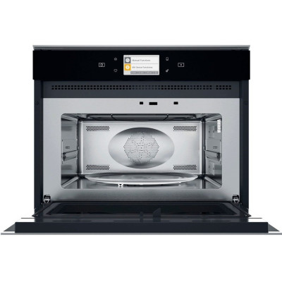 Whirlpool Мікрохвильова піч вбудована, 40л, електронне упр., 900Вт, гриль, дисплей, конвекція, чорний